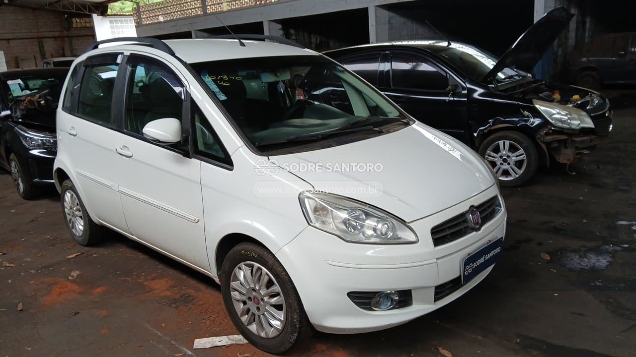 Fiat Idea Attractive 1.4 2012, branca
