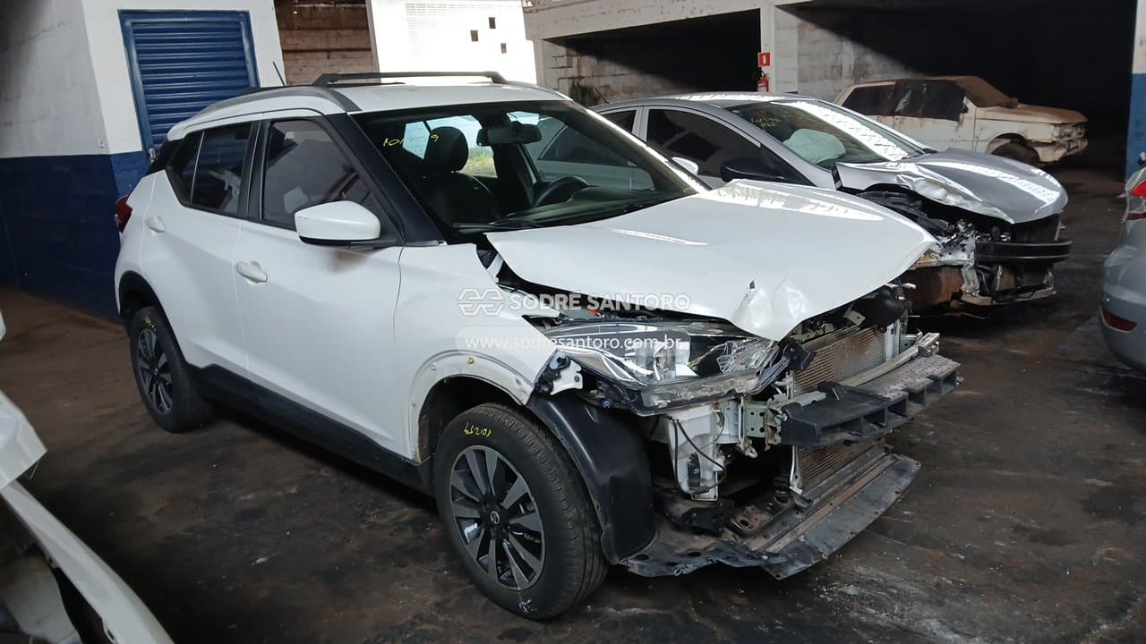 Nissan Kicks S Cvt 2018, branca
