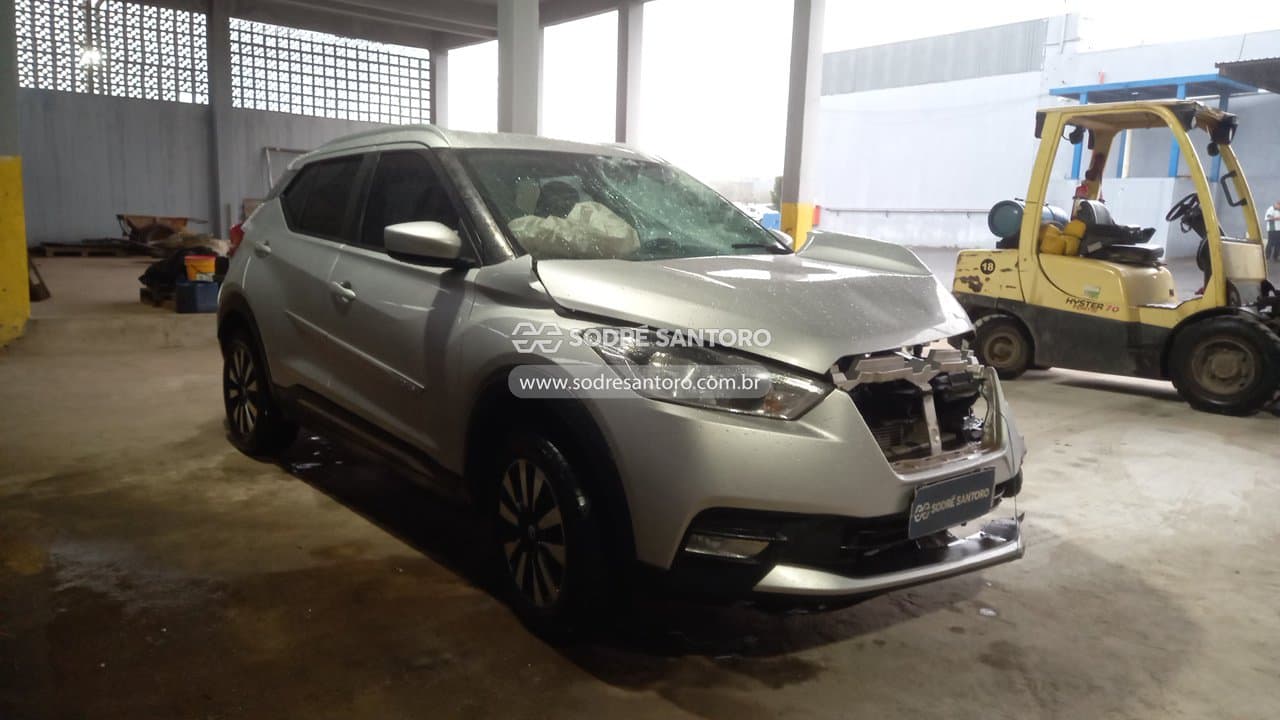 Nissan Kicks S Drct Cvt 2019, prata