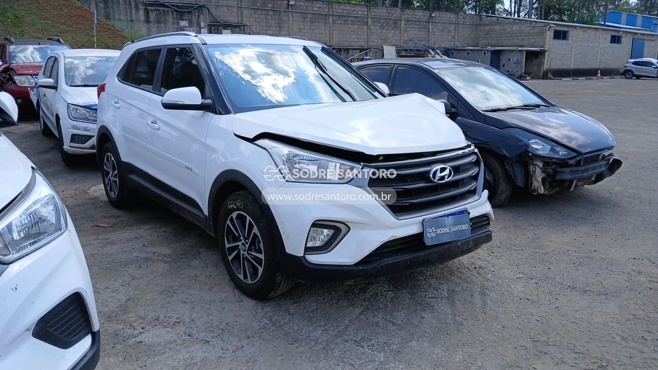 Hyundai Creta 16a Attitu 2021, branca