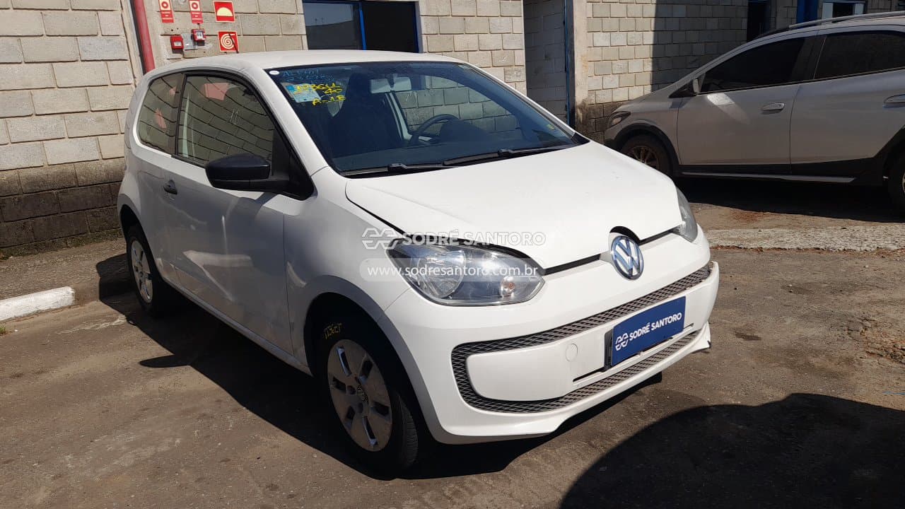 Volkswagen Up Take Mcv 2017, branca