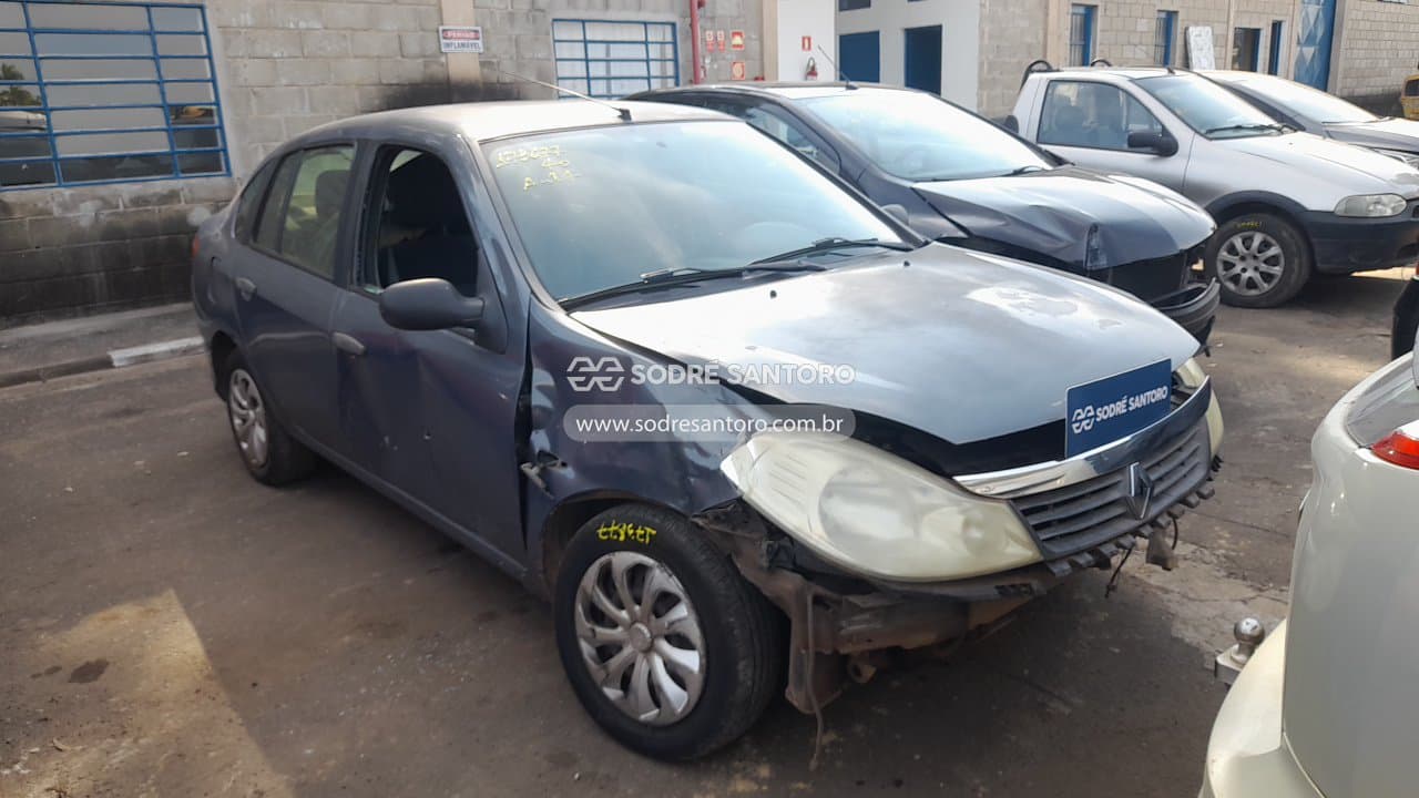 Renault Symbol 2010, cinza