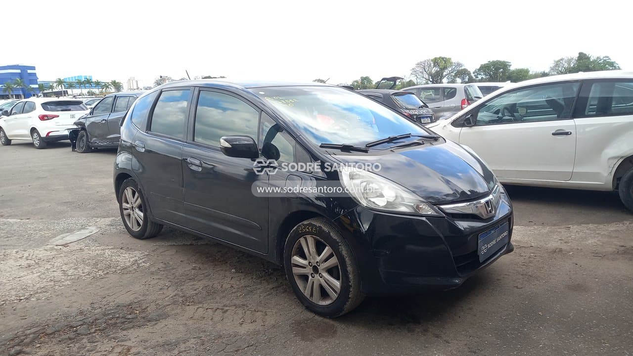 Honda Fit Ex Flex 2013, preta