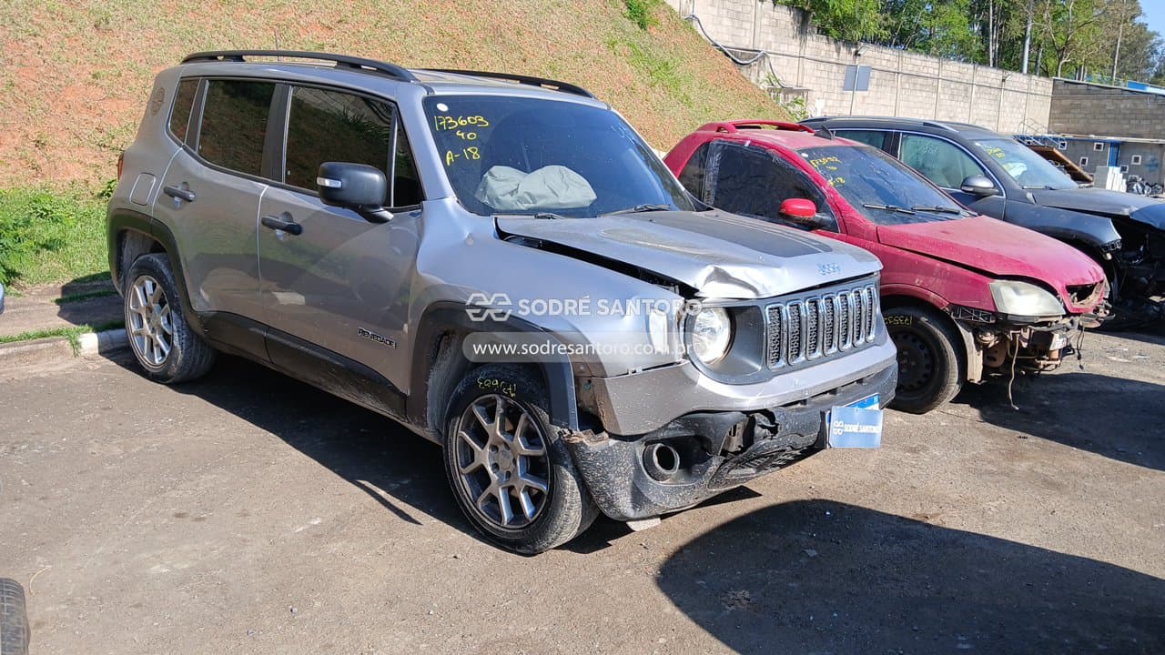 Jeep Renegade Sport At 2021, prata