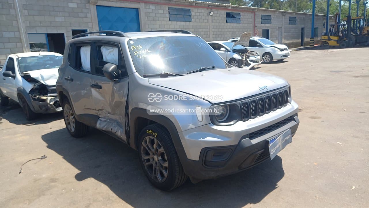 Jeep Renegade Spt T270 2022, prata