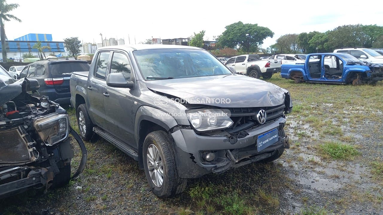 Volkswagen Amarok Cd 4x4 Se 2014, cinza