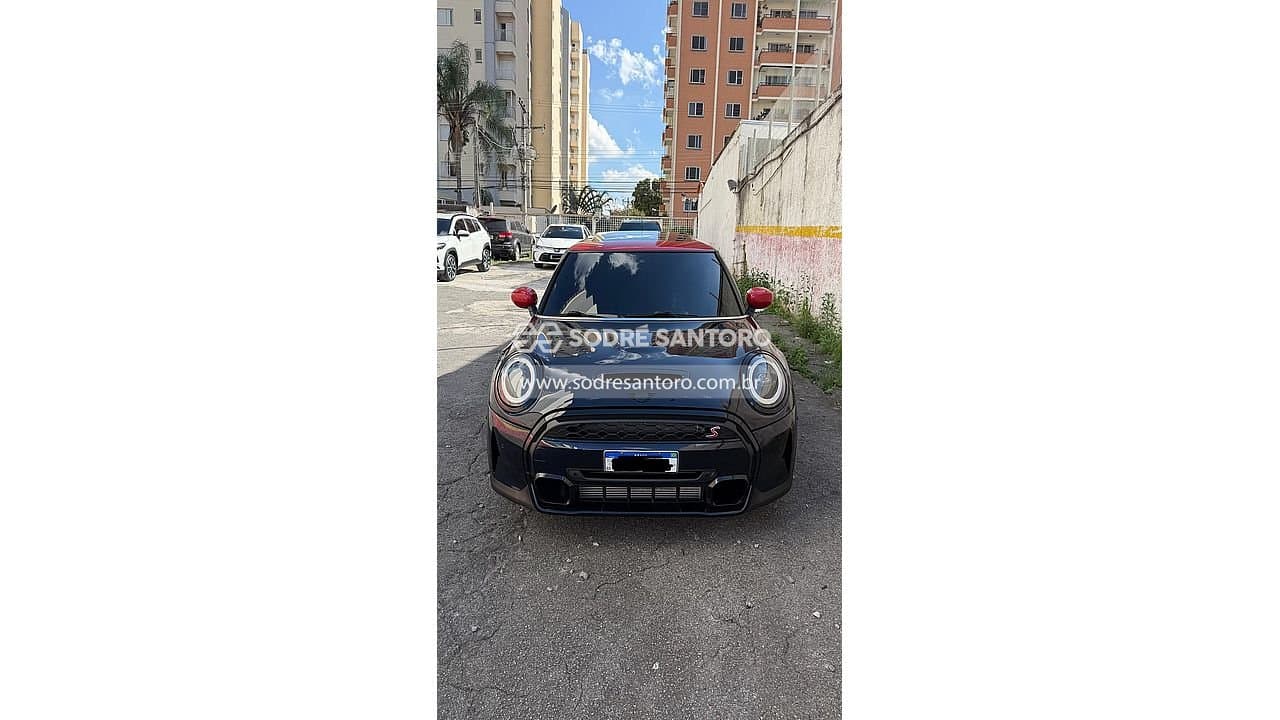 Mini Cooper S 3p 2023, preta