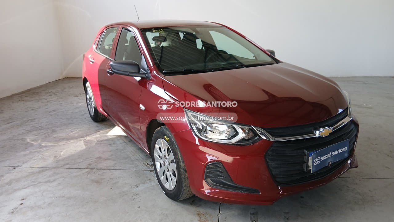 Chevrolet Onix 10tat Hb 2023, vermelha