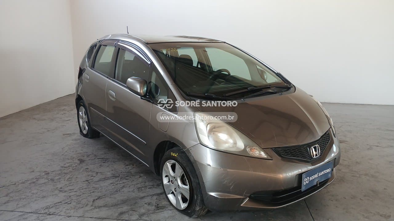 Honda Fit Lx Flex 2009, cinza