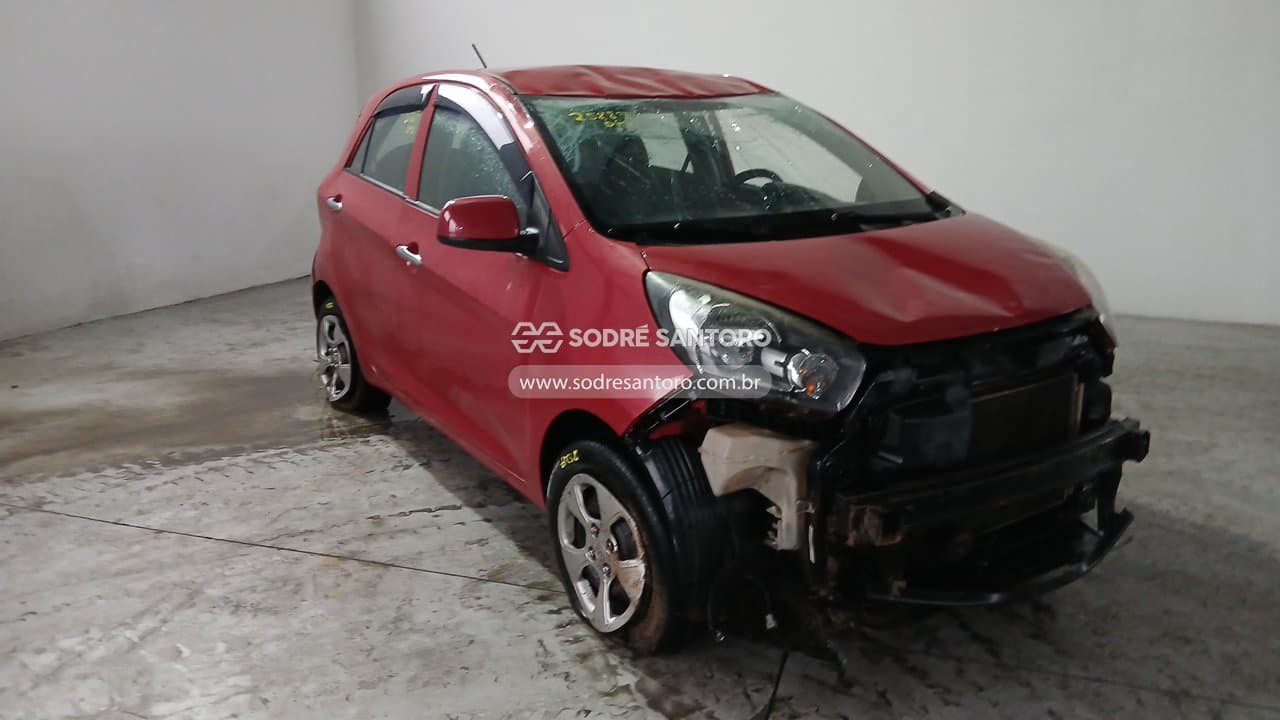 Kia Motors Picanto 2016, vermelha