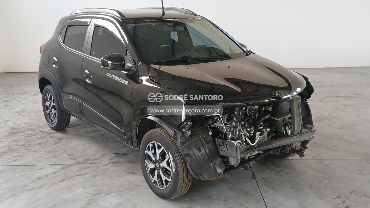 Renault Kwid Outsid 2 2025, preta