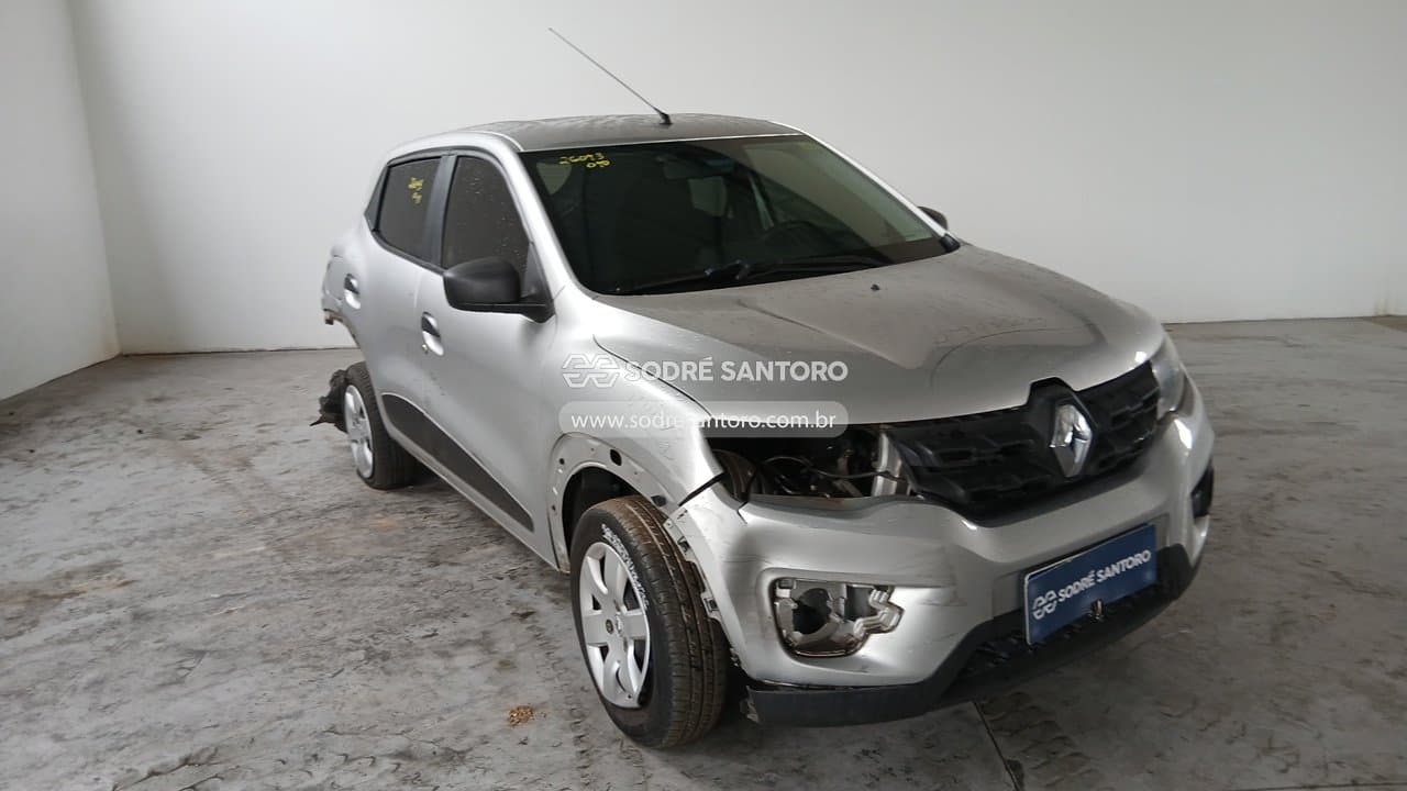 Renault Kwid Zen 10mt 2019, cinza