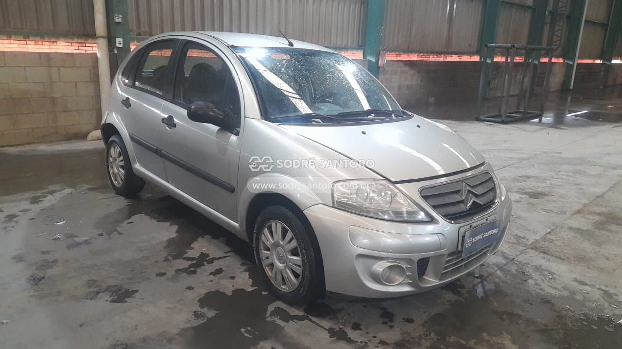 Citroën C3 Glx 14 Flex 2011, prata