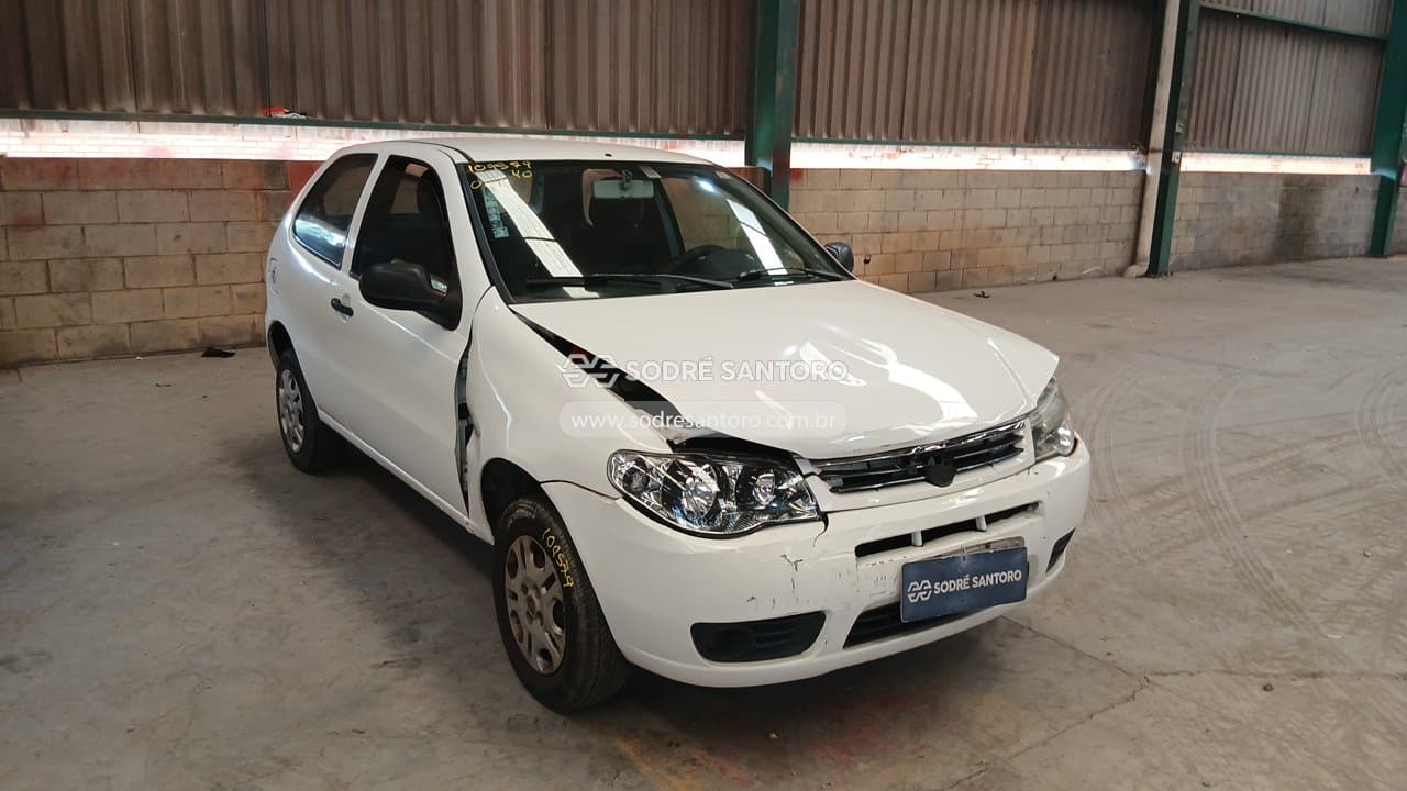 Fiat Palio Fire 2016, branca