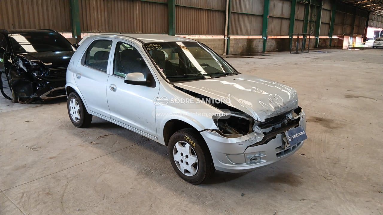 Chevrolet Celta 1.0l Lt 2012, prata