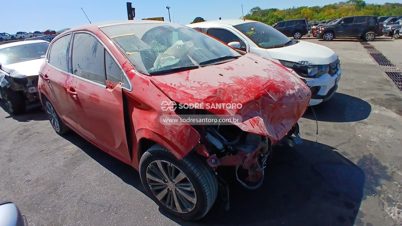 Peugeot 208 Griffe At 2017, vermelha