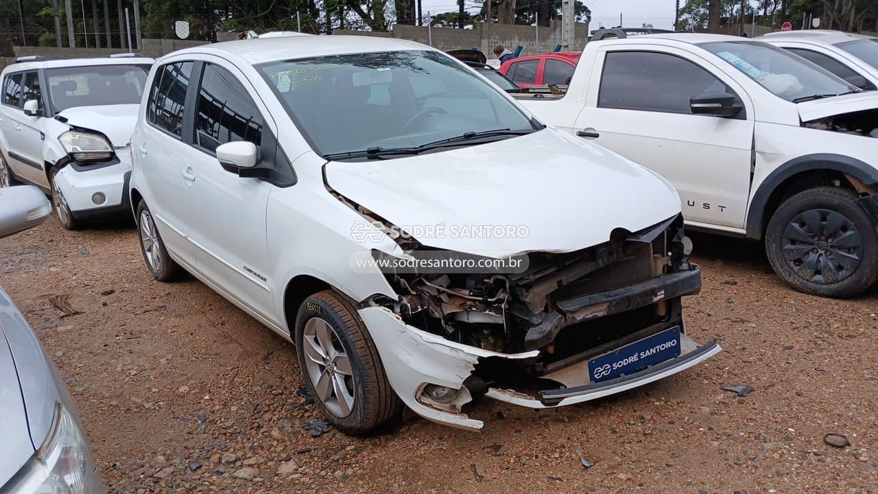 Volkswagen Fox Cl Mbv 2018, branca