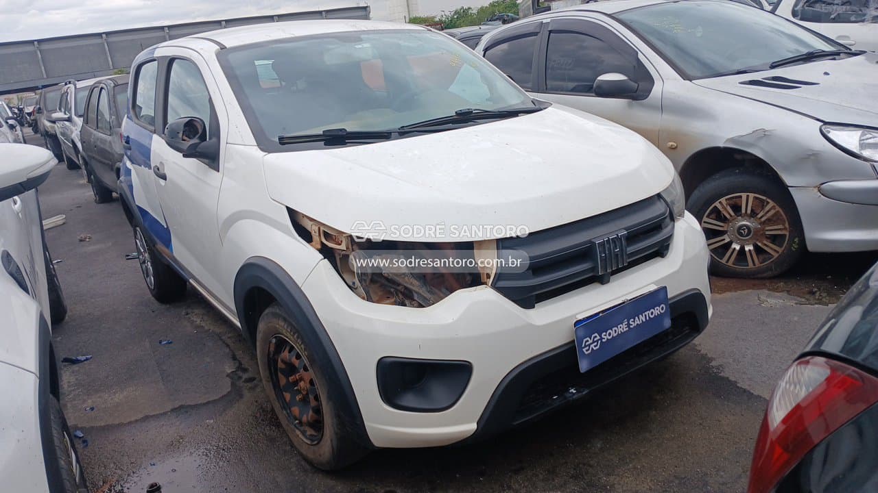 Fiat Mobi Like 2021, branca