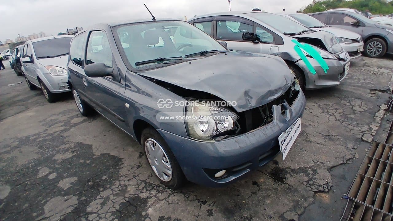 Renault Clio Cam 10h3p 2011, cinza