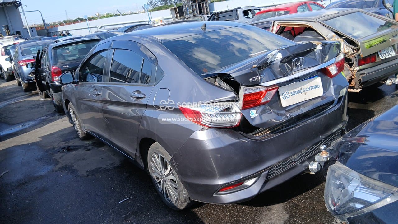 Honda City Exl Cvt 2019 — foto 2