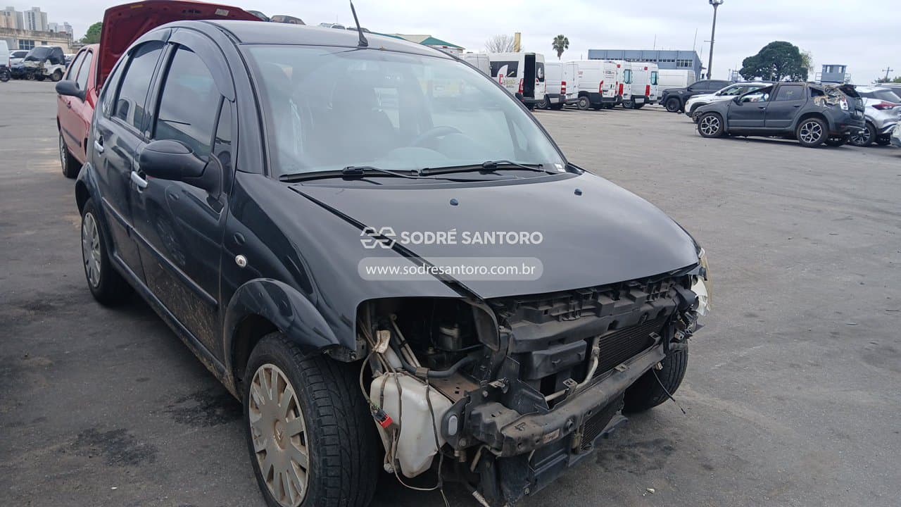 Citroën C3 Excl 14 Flex 2008, preta