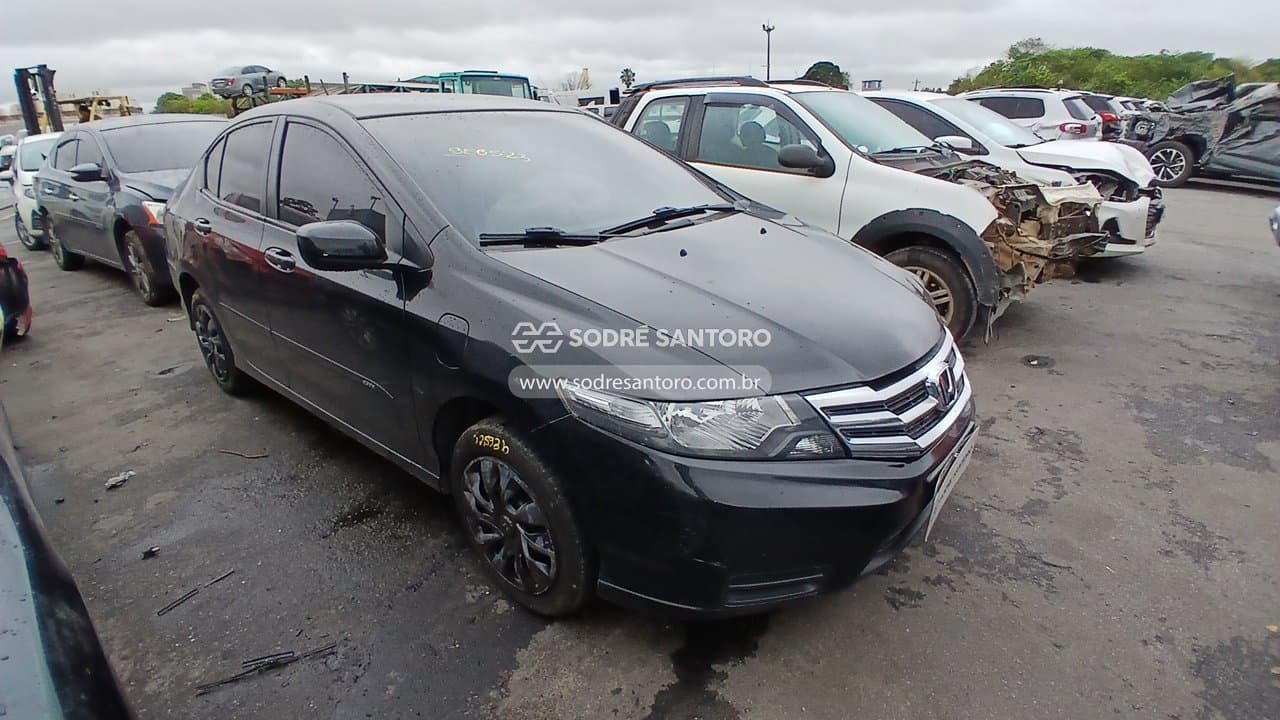 Honda City Dx Flex 2013, preta