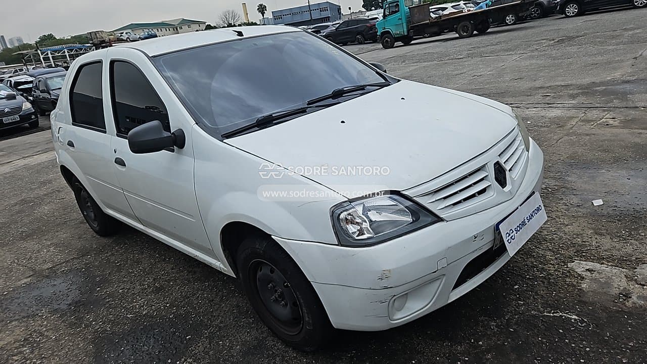 Renault Logan Aut 1016v 2010, branca