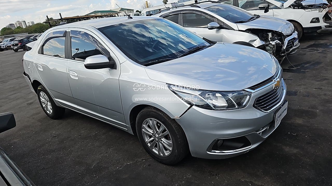 Chevrolet Cobalt 18a Ltz 2017, prata