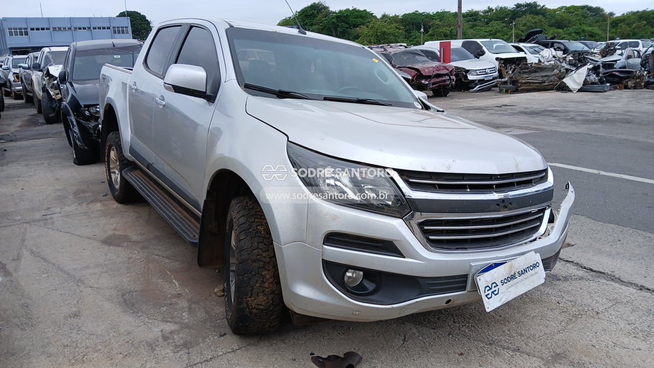 Chevrolet S10 Lt 2017, prata