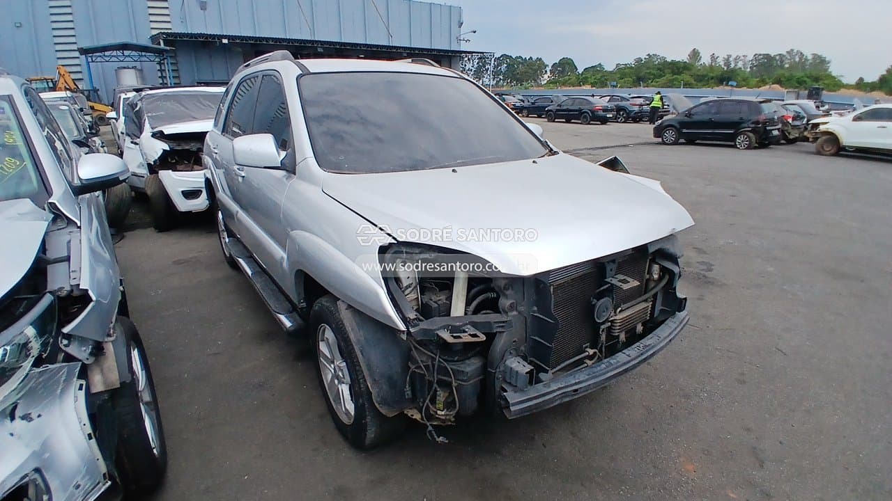 Kia Motors Sportage Ex2 2.0 2010, prata