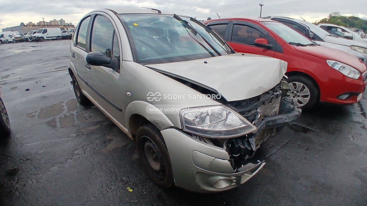 Citroën C3 Glx 14 Flex 2009, prata