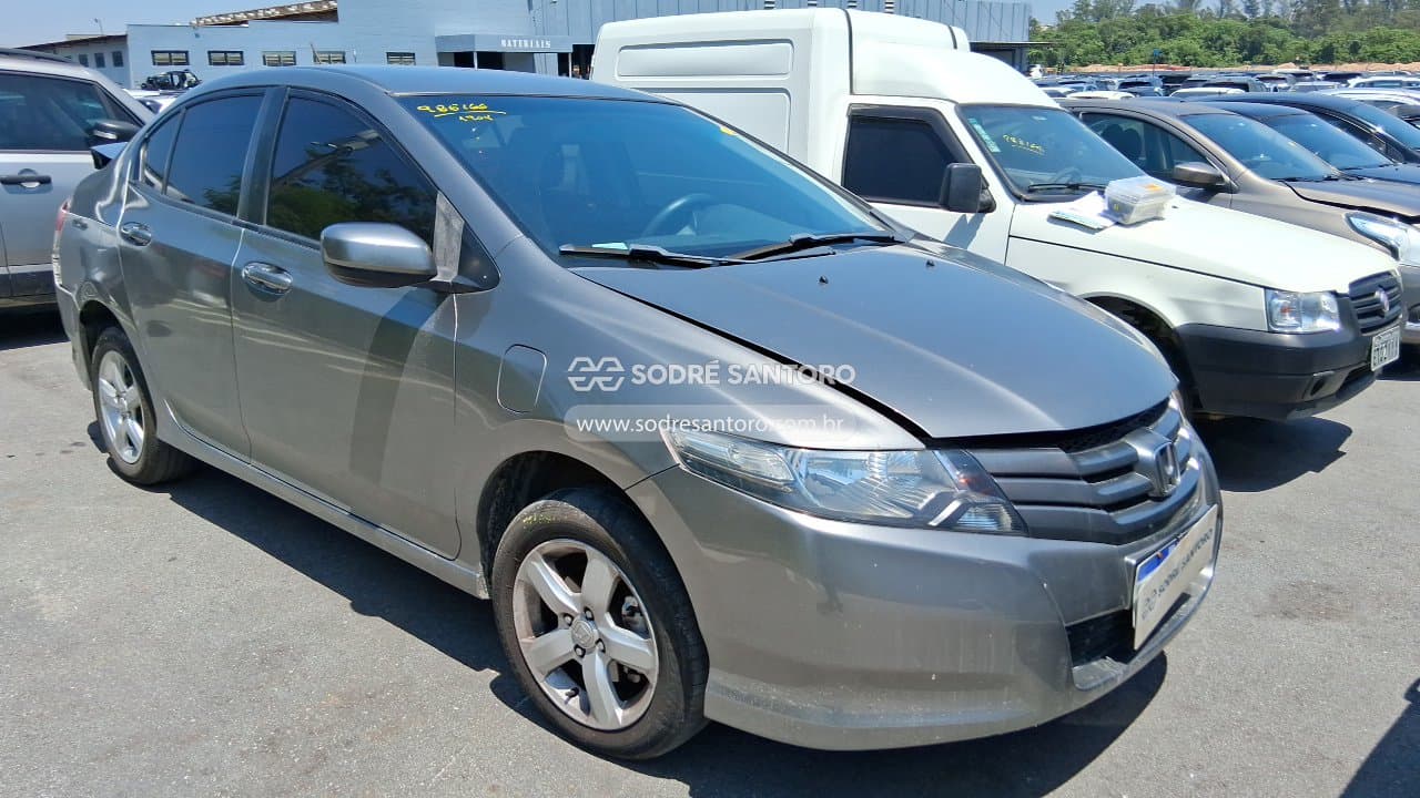 Honda City Lx Flex 2010, prata