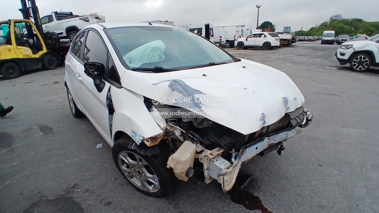 Ford Fiesta Ha 1.6l Seab 2016, branca