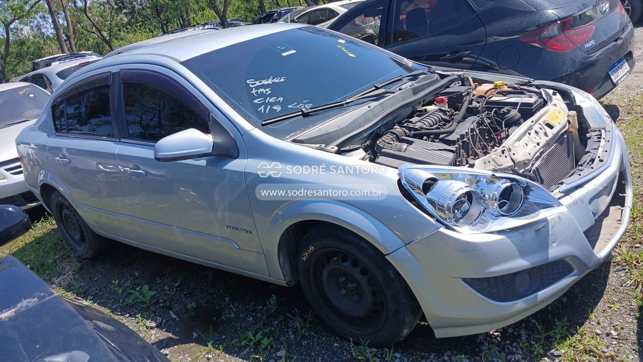 Chevrolet Vectra Sedan Elegance 2011, prata