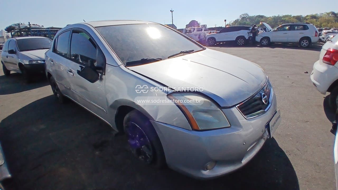 Nissan Sentra 20sl Flex 2012, prata