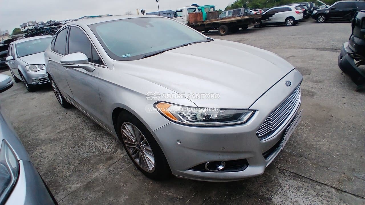 Ford Fusion Awd Gtdi 2013, prata