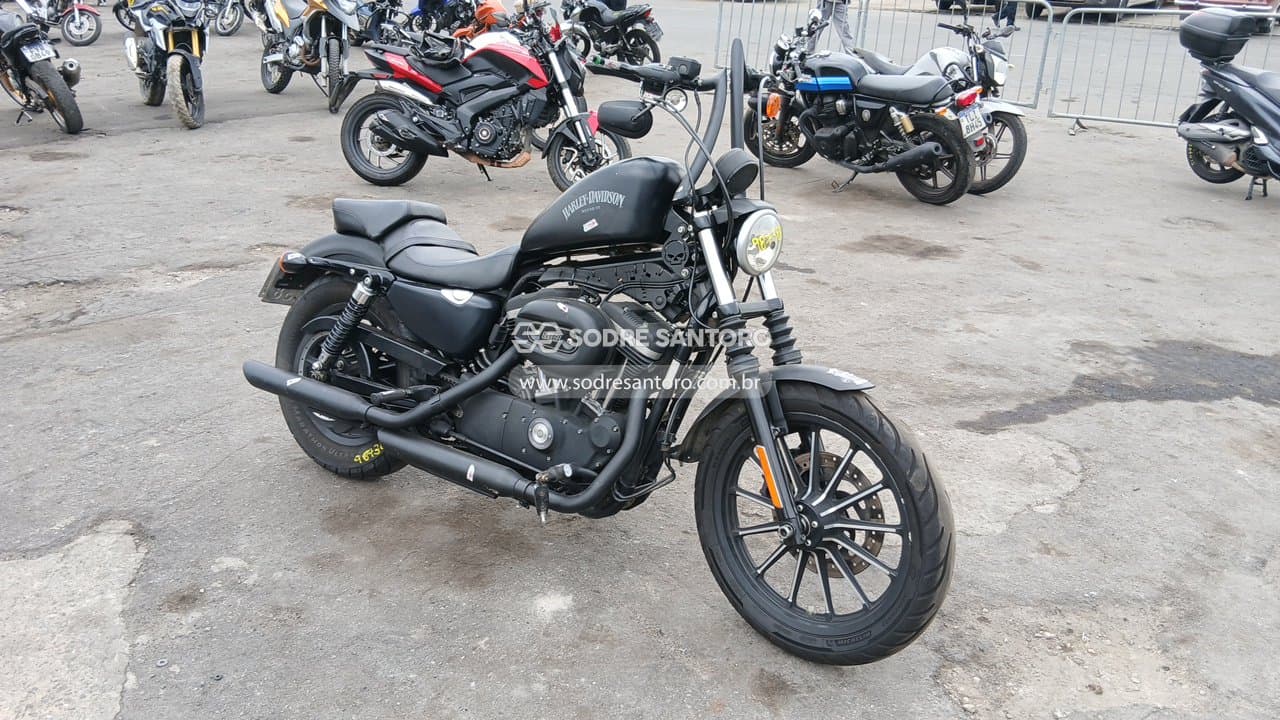 Harley-Davidson Xl 883 N 2014, preta