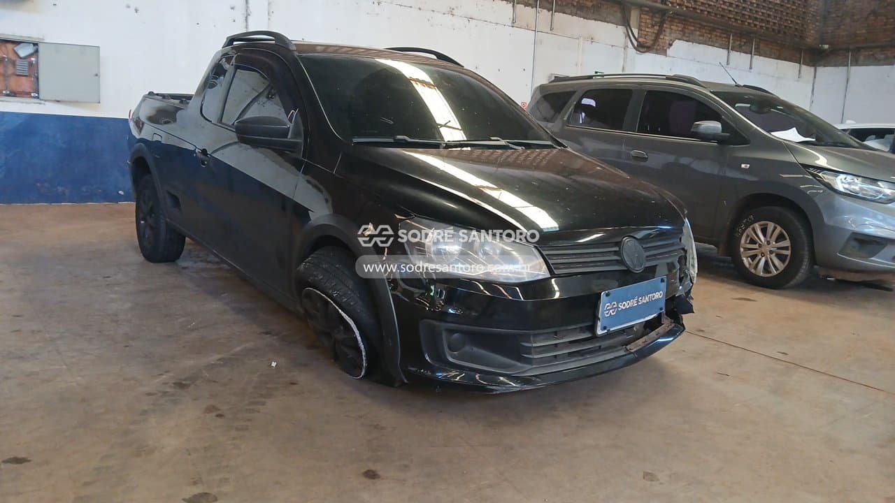 Volkswagen Saveiro Ce Tl Mb 2016, preta