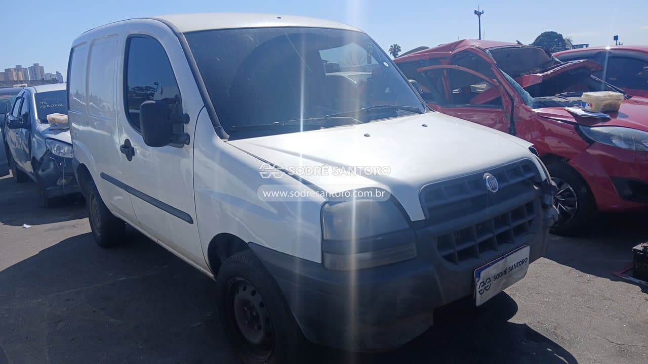 Fiat Doblo Cargo Flex 2009, branca