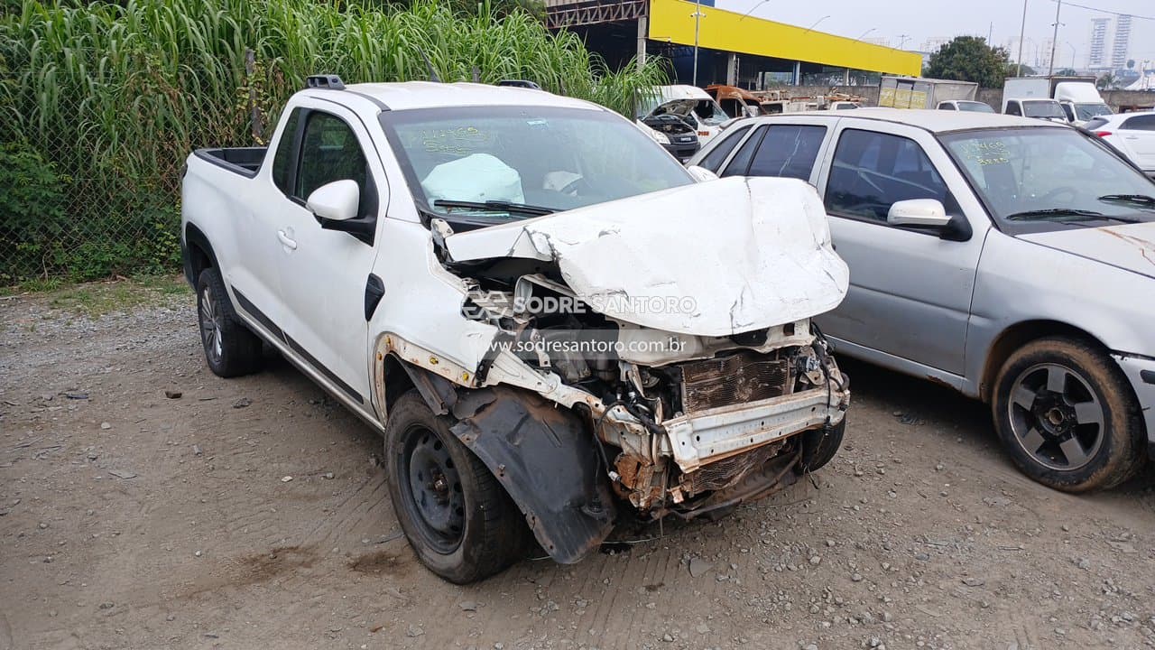 Fiat Strada Freedom 13cs 2022, branca