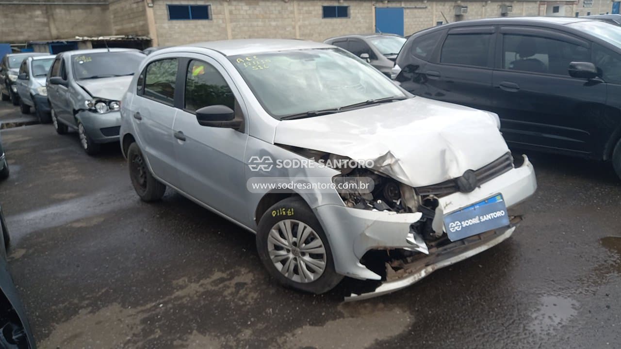 Volkswagen Gol 1.6 City 2014, prata