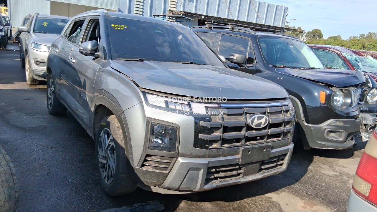 Hyundai Creta 1tf Limited 2026, cinza