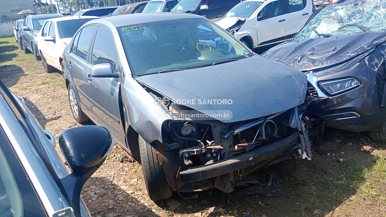 Volkswagen Polo Sedan 1.6 2007, cinza