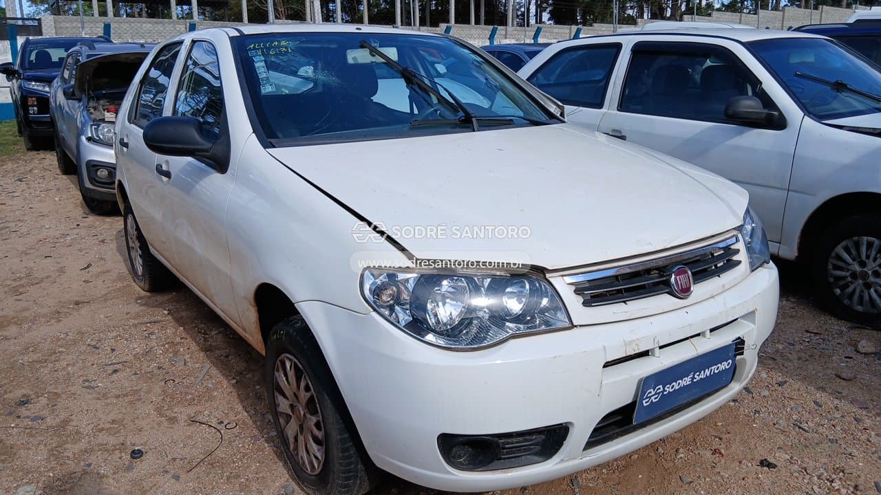 Fiat Palio Fire 2016, branca