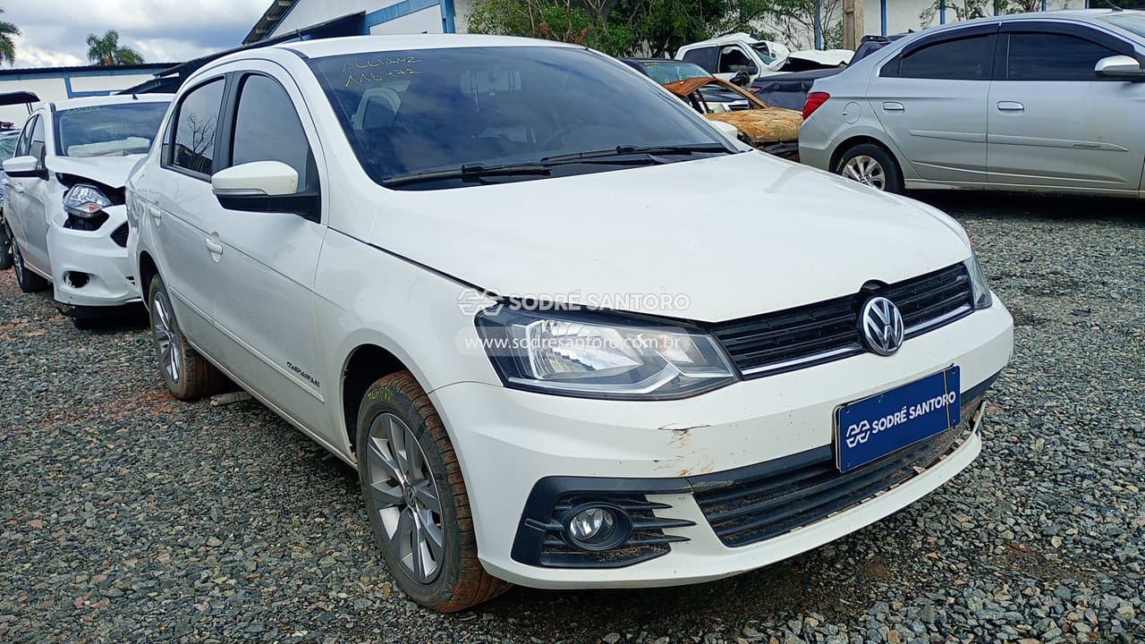 Volkswagen Voyage Cl Mbv 2017, branca