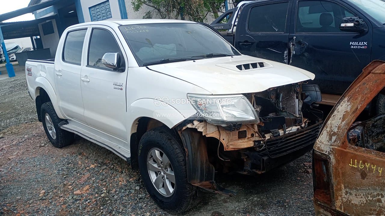 Toyota Hilux Cd4x4 Srv 2014, branca