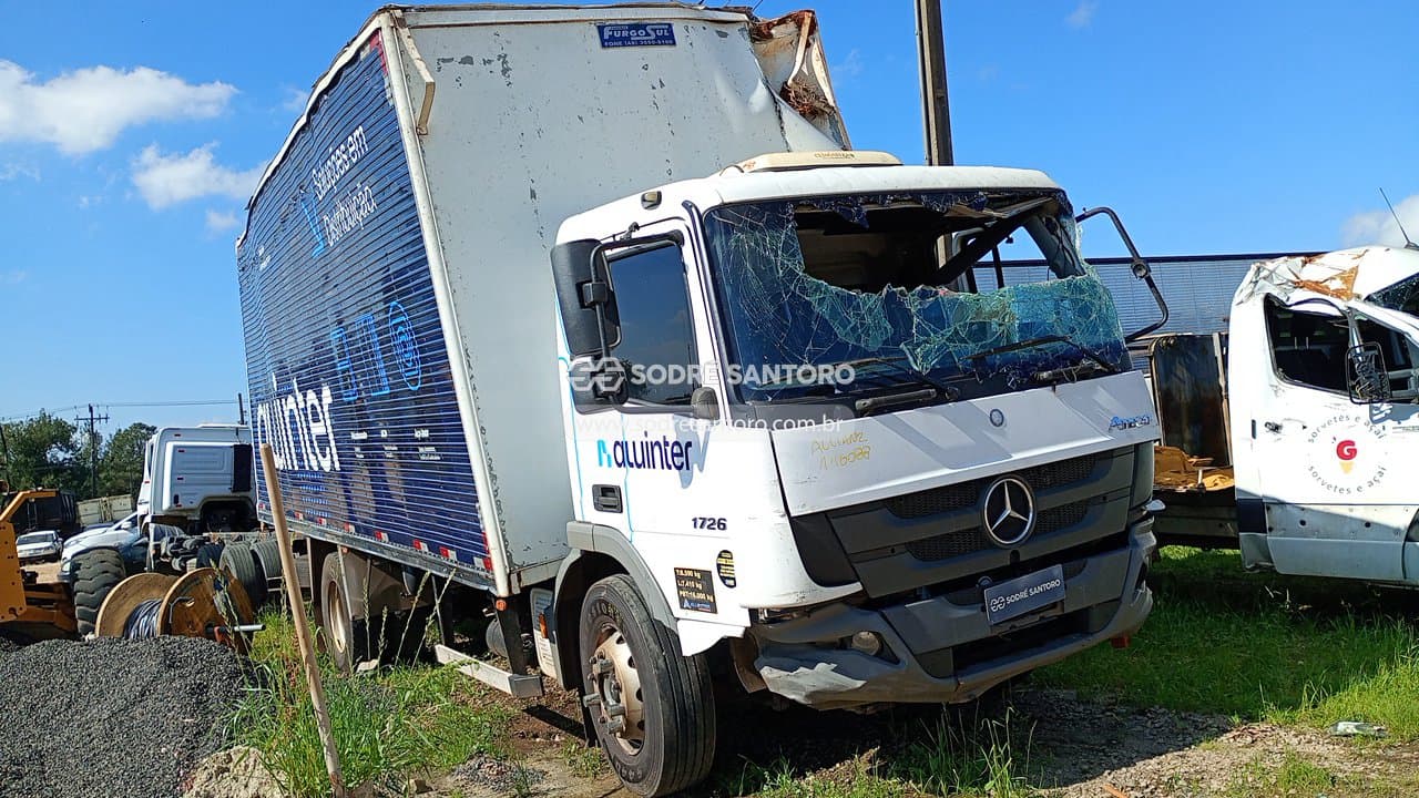 Mercedes-Benz Atego 1726 2020, branca