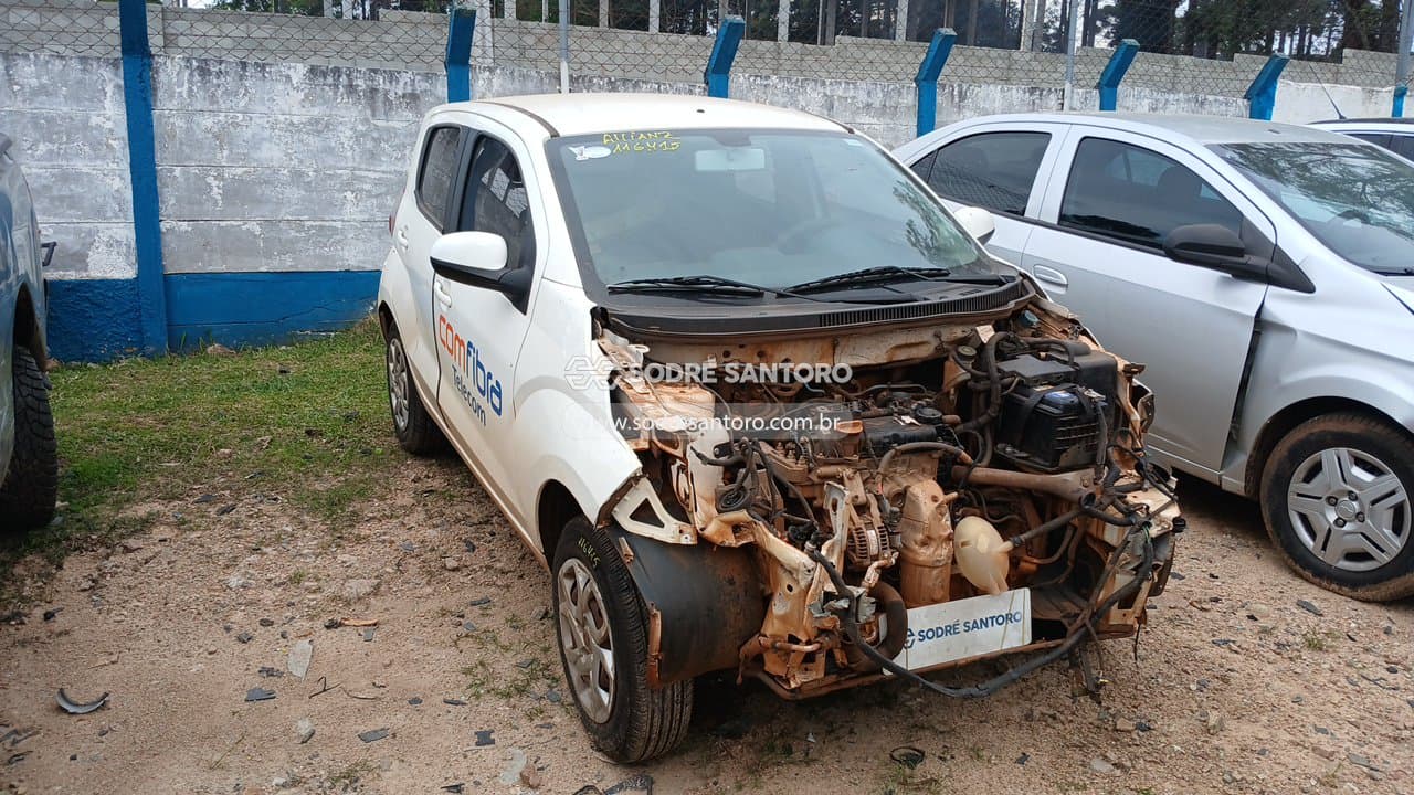 Fiat Mobi Drive 2019, branca