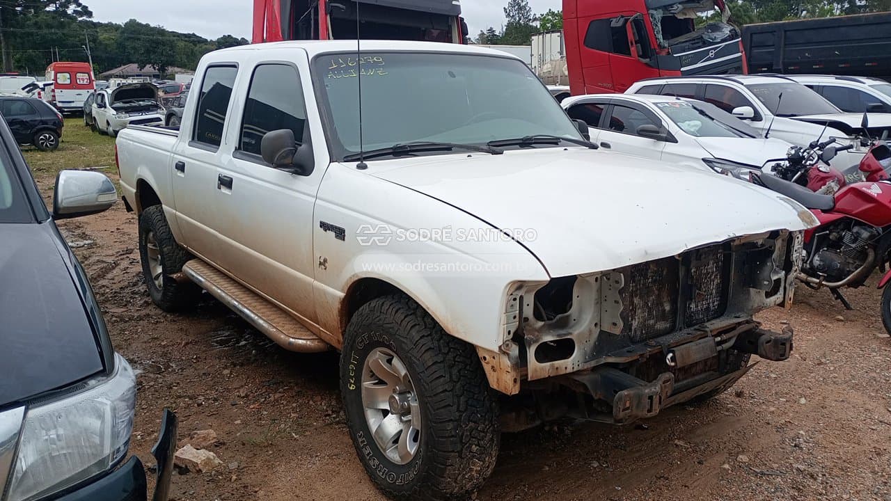Ford Ranger Xl 12f 2004, branca