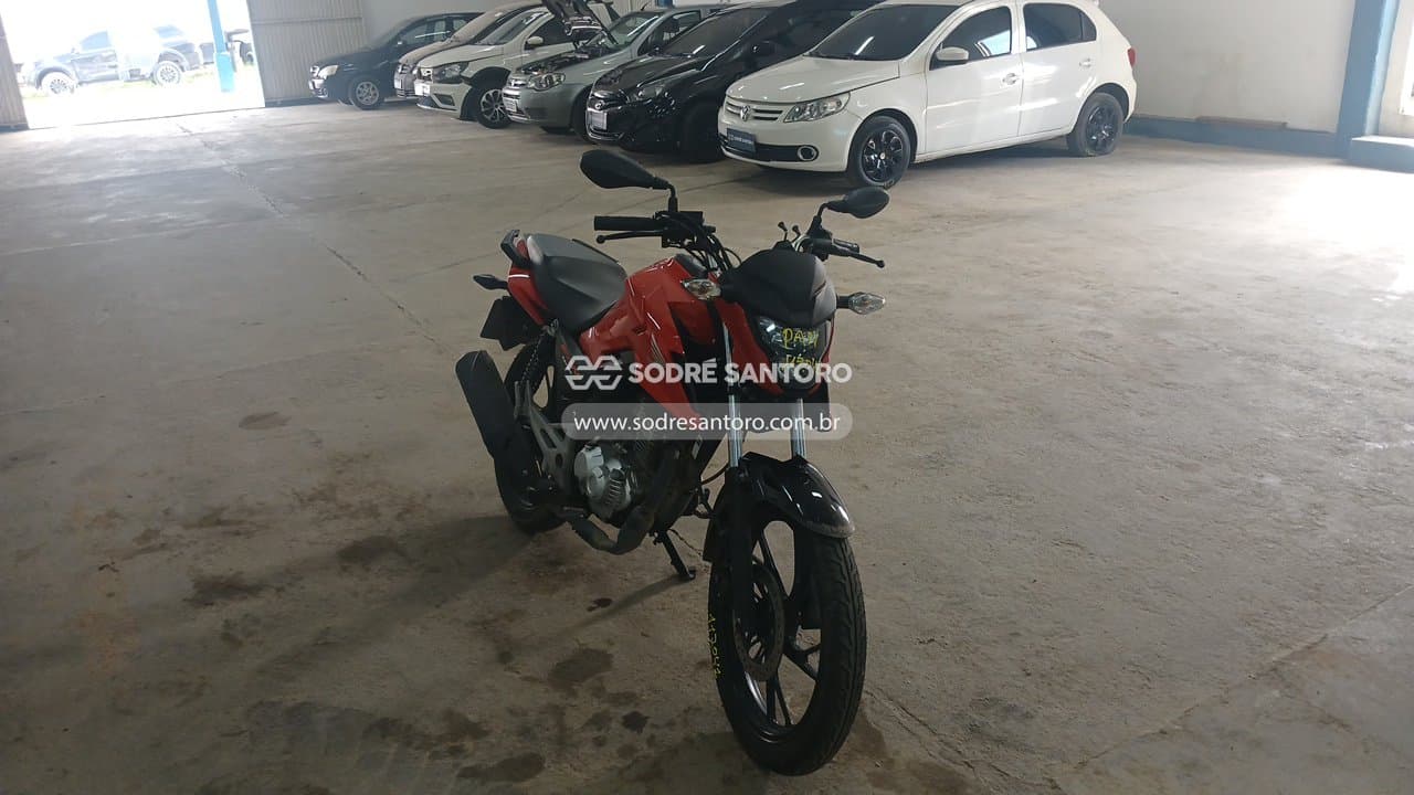 Honda Cg 160 Fan 2026, vermelha
